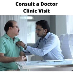 consult a doctor - clinic visit