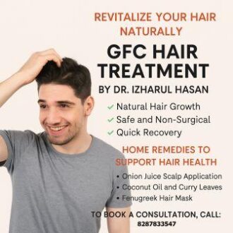 Revitalize Your Hair Naturally with GFC Hair Treatment by Dr. Izharul Hasan